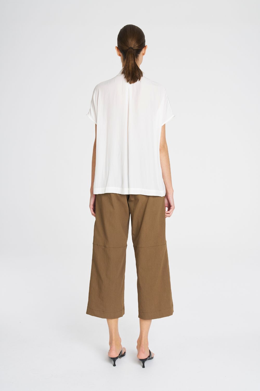 Mela Purdie - Mela Purdie Funnel Shell | White - Top - Silvermaple Boutique