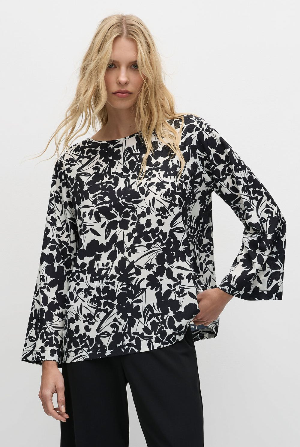 Mela Purdie - Pre Order LS Slice Neck Plaza | Tuberose - Top - Silvermaple Boutique