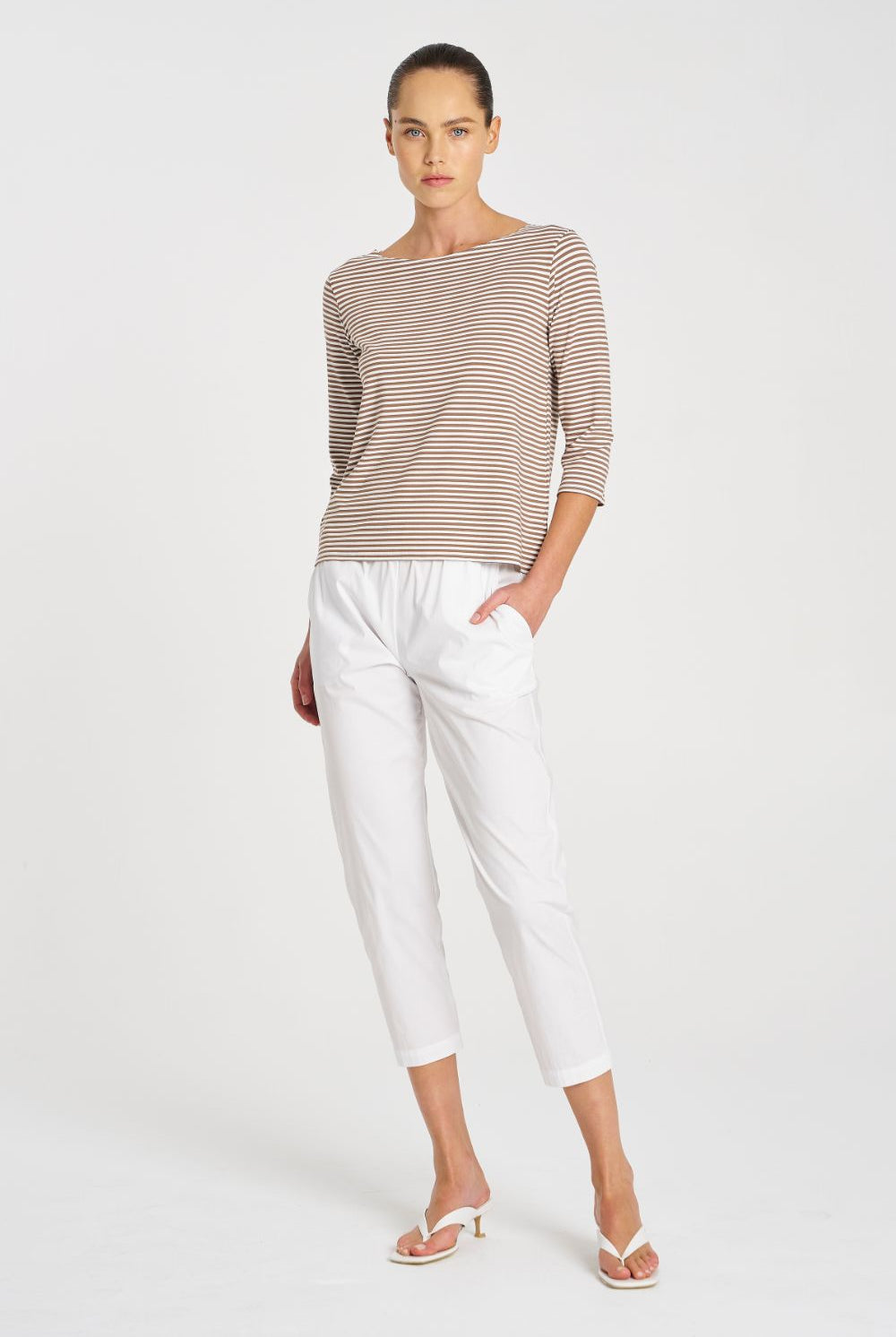 Mela Purdie - Mela Purdie Nomad Pant | White - Pants - Silvermaple Boutique