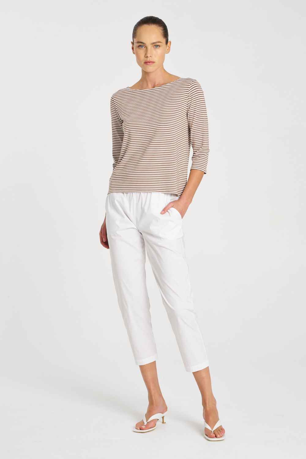 Mela Purdie - Mela Purdie Nomad Pant | White - Pants - Silvermaple Boutique