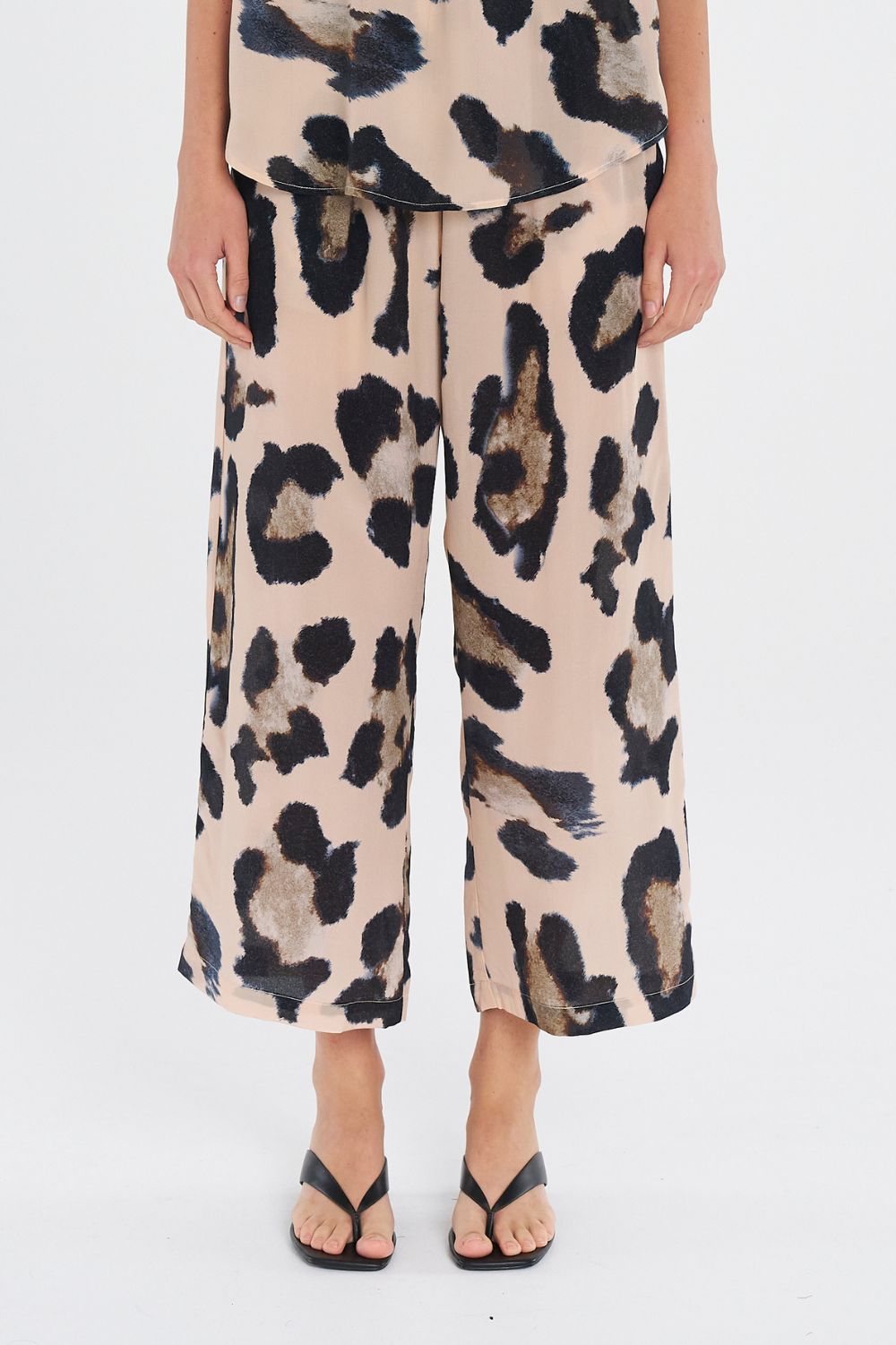 Mela Purdie - Mela Purdie Pace Pant | Blurr Silk Print - Pants - Silvermaple Boutique