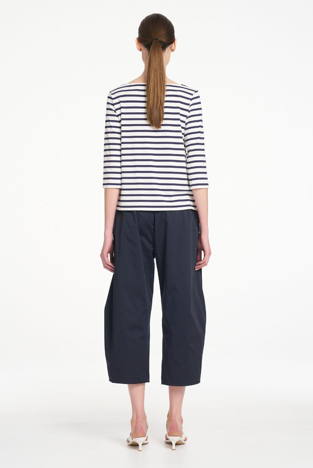 Mela Purdie - Mela Purdie Relaxed Boat Neck | Banner Stripe - Top - Silvermaple Boutique