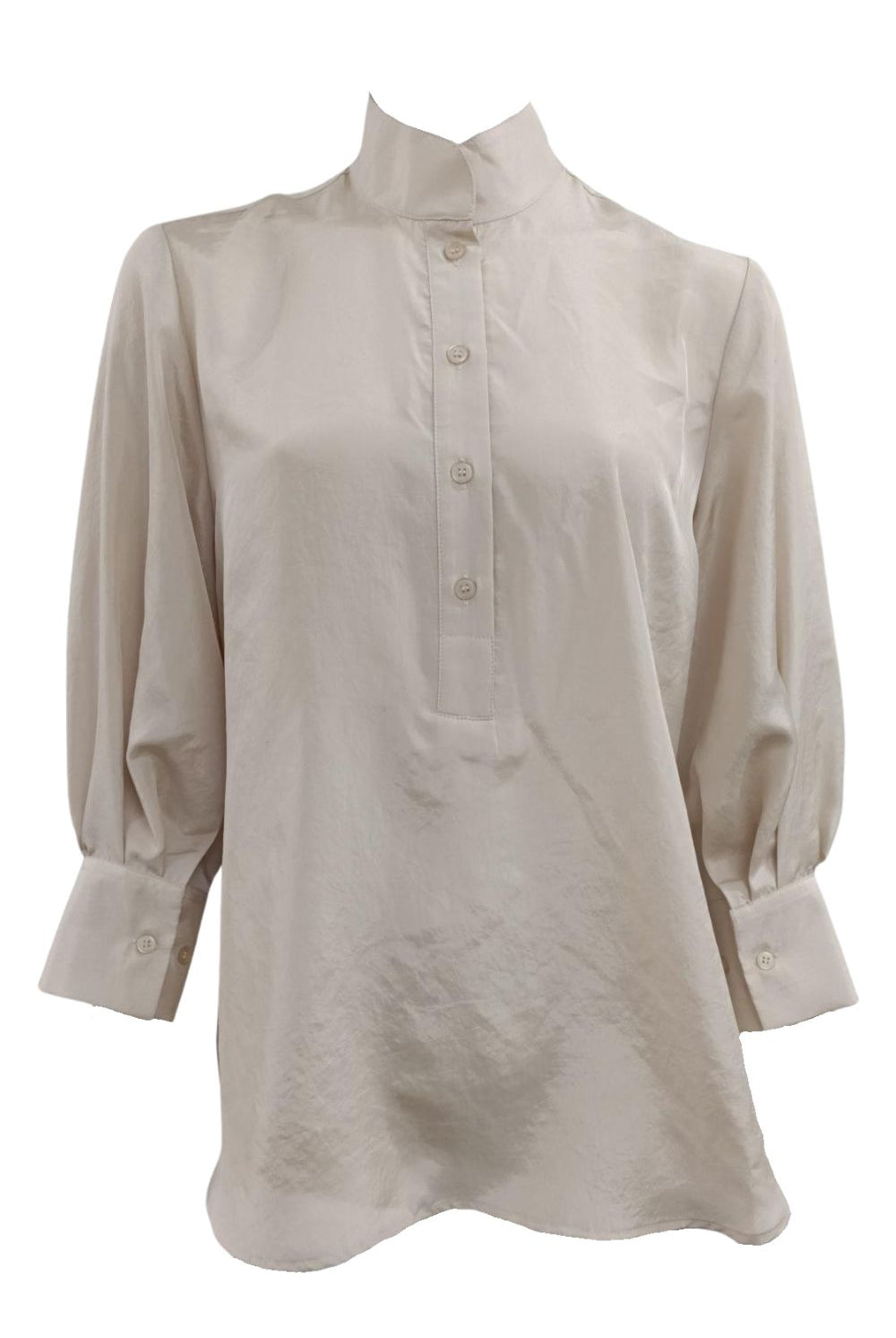 Mela Purdie - Resort Shirt | Champagne - Shirt - Silvermaple Boutique