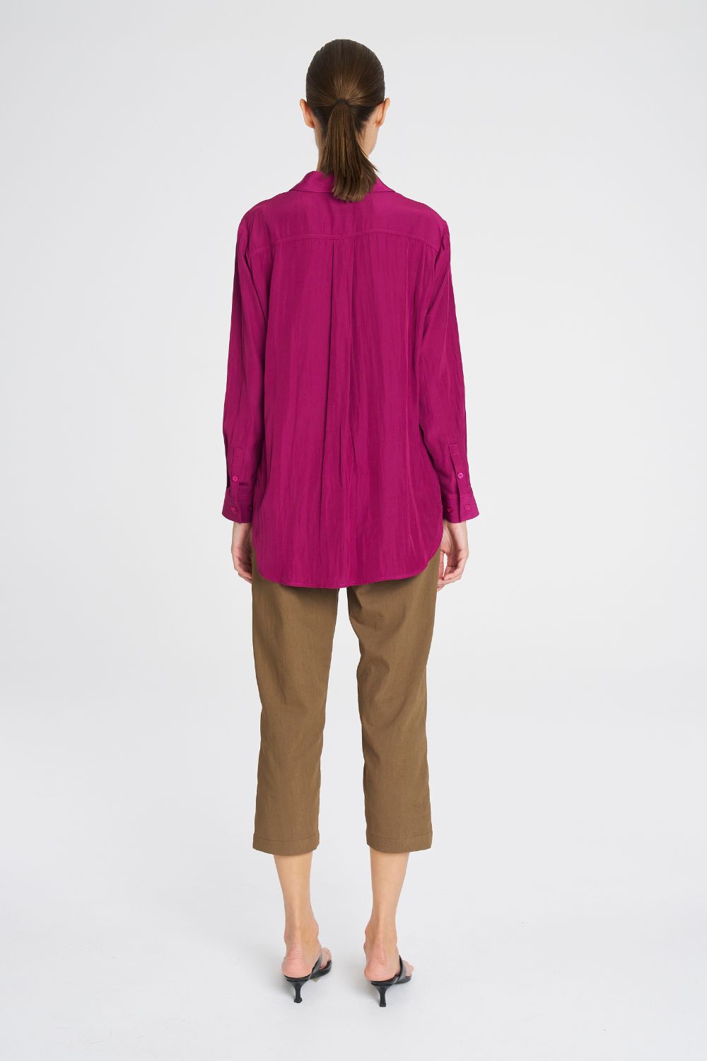 Mela Purdie - Mela Purdie Single Pocket Shirt | Mulberry - Shirt - Silvermaple Boutique