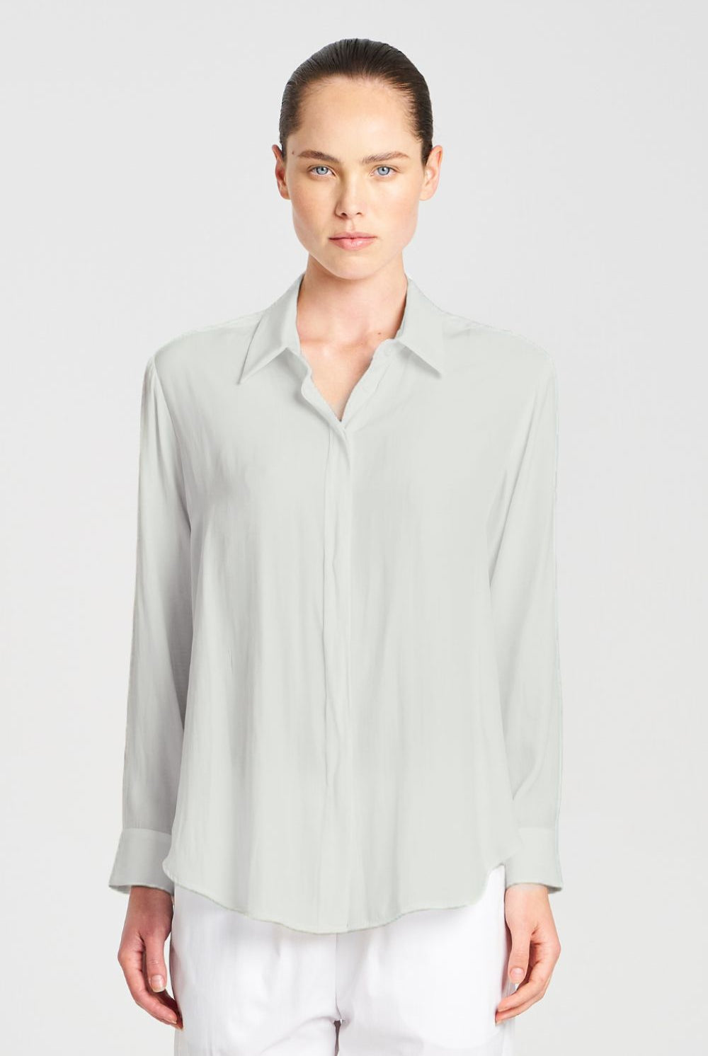 Mela Purdie - Mela Purdie Single Pocket Shirt | Oyster - Shirt - Silvermaple Boutique