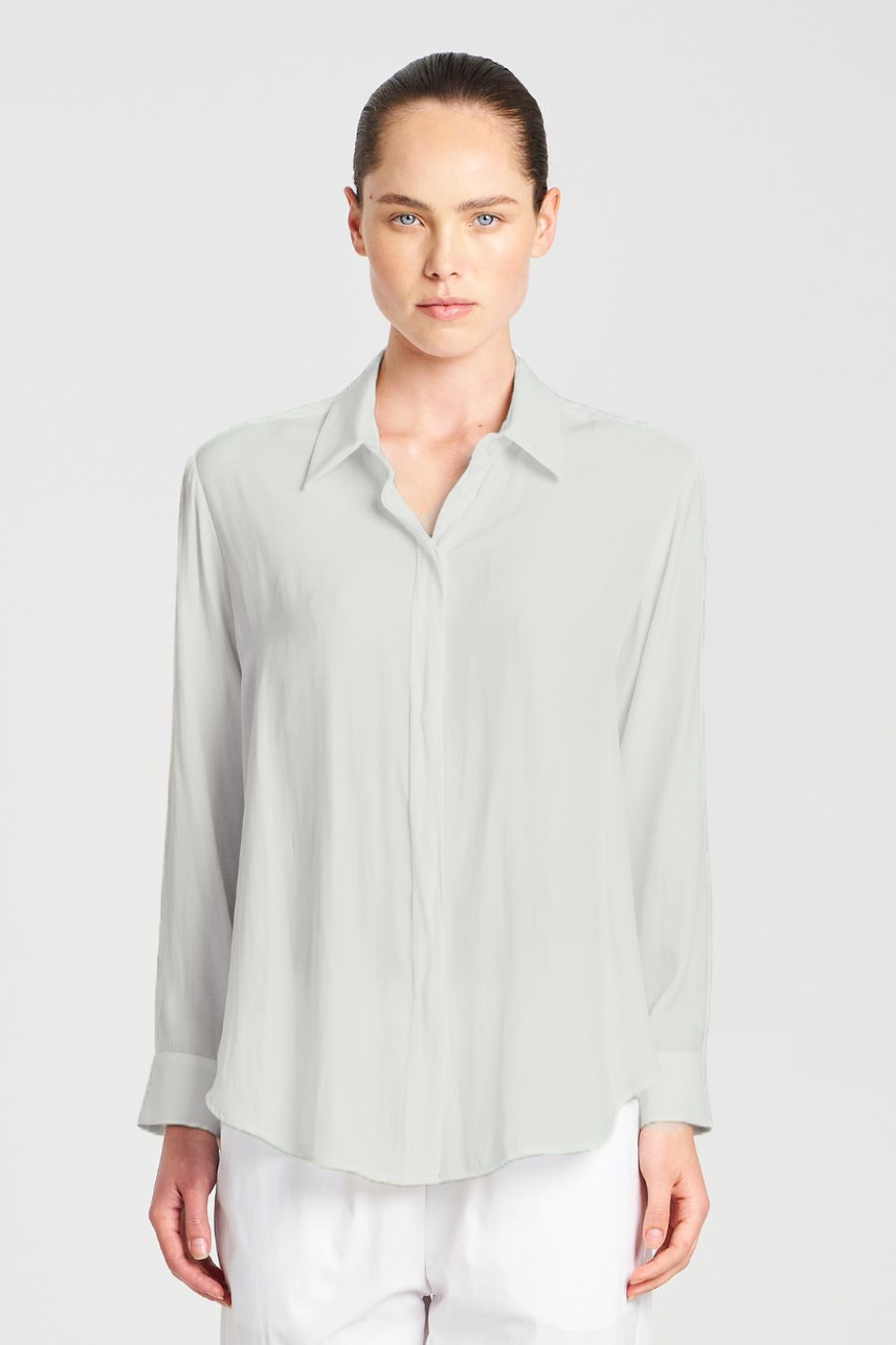 Mela Purdie - Mela Purdie Single Pocket Shirt | Oyster - Shirt - Silvermaple Boutique