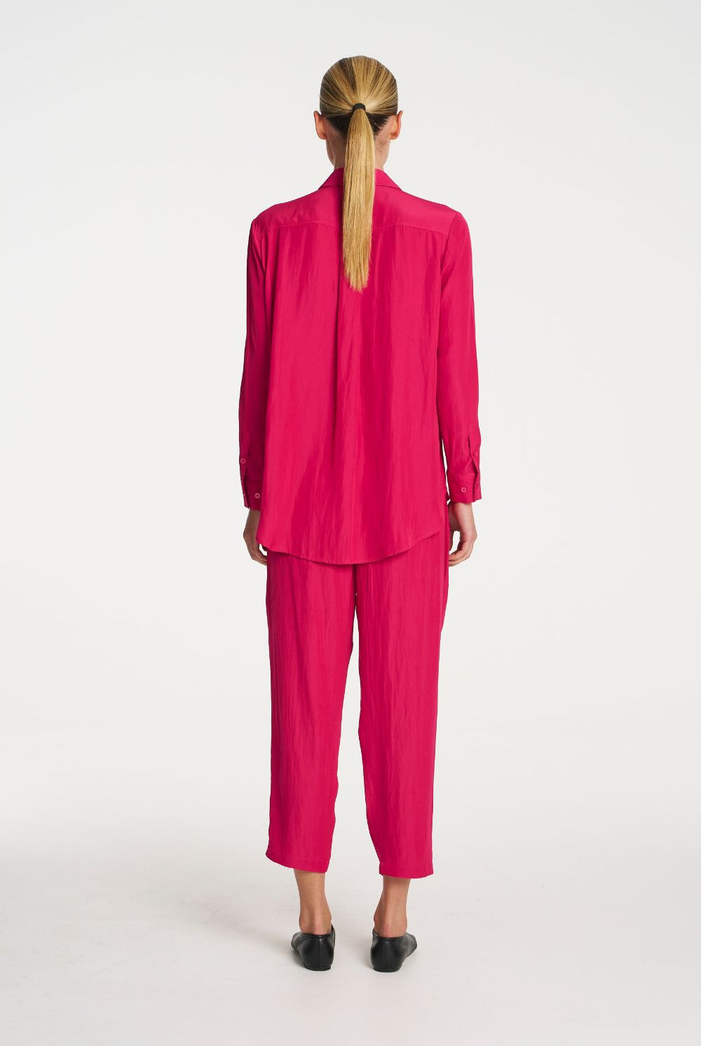 Mela Purdie - Mela Purdie Single Pocket Shirt | Teaberry - Shirt - Silvermaple Boutique