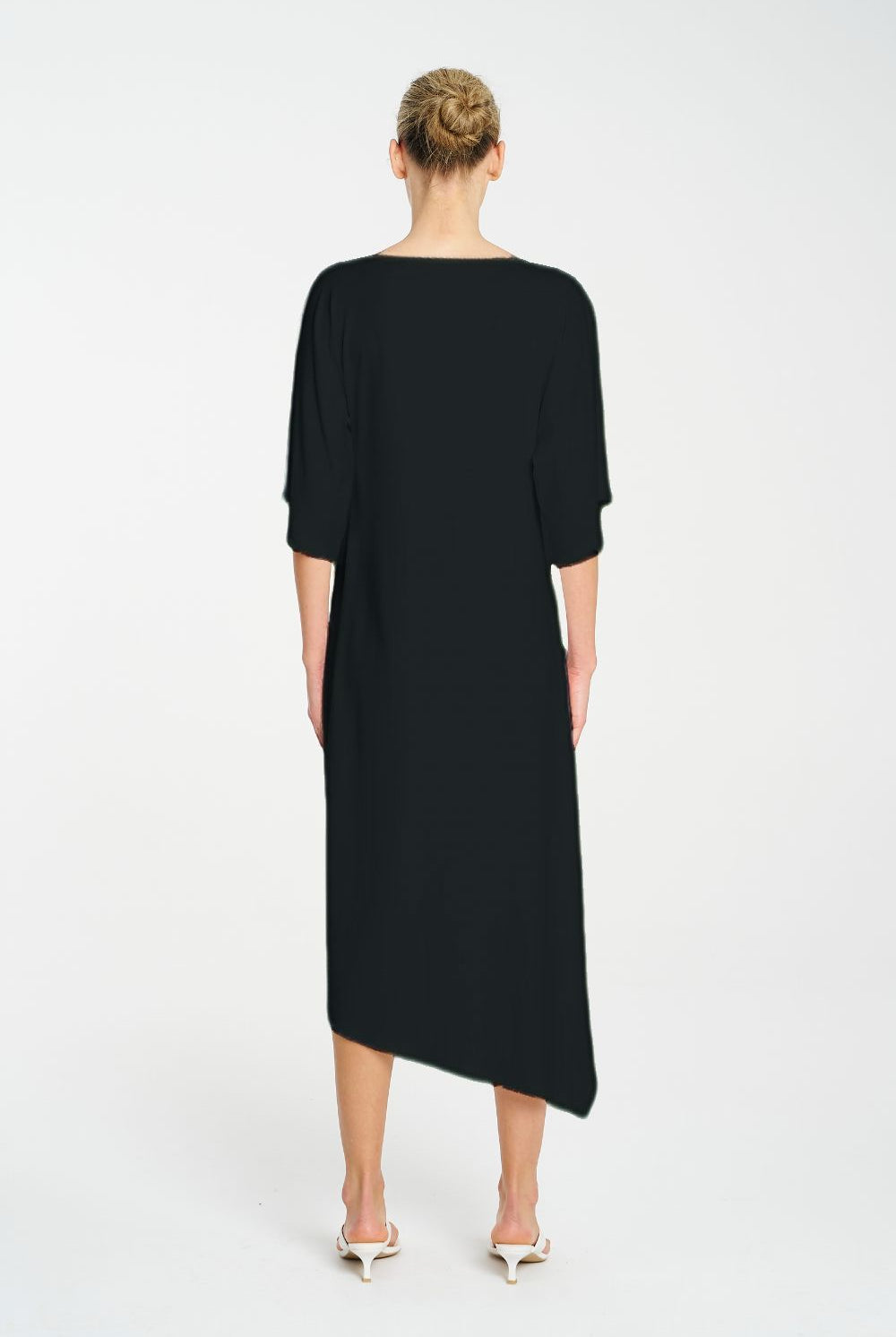 Mela Purdie - Mela Purdie Slant Dress | Black - Dress - Silvermaple Boutique