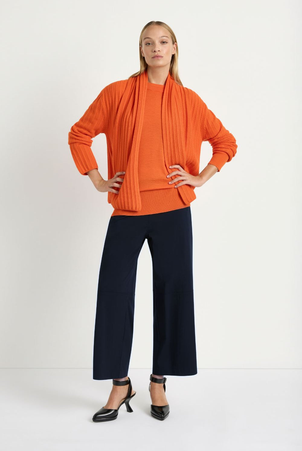 Mela Purdie - Mela Purdie Slice Pace Pant | Navy - Pants - Silvermaple Boutique