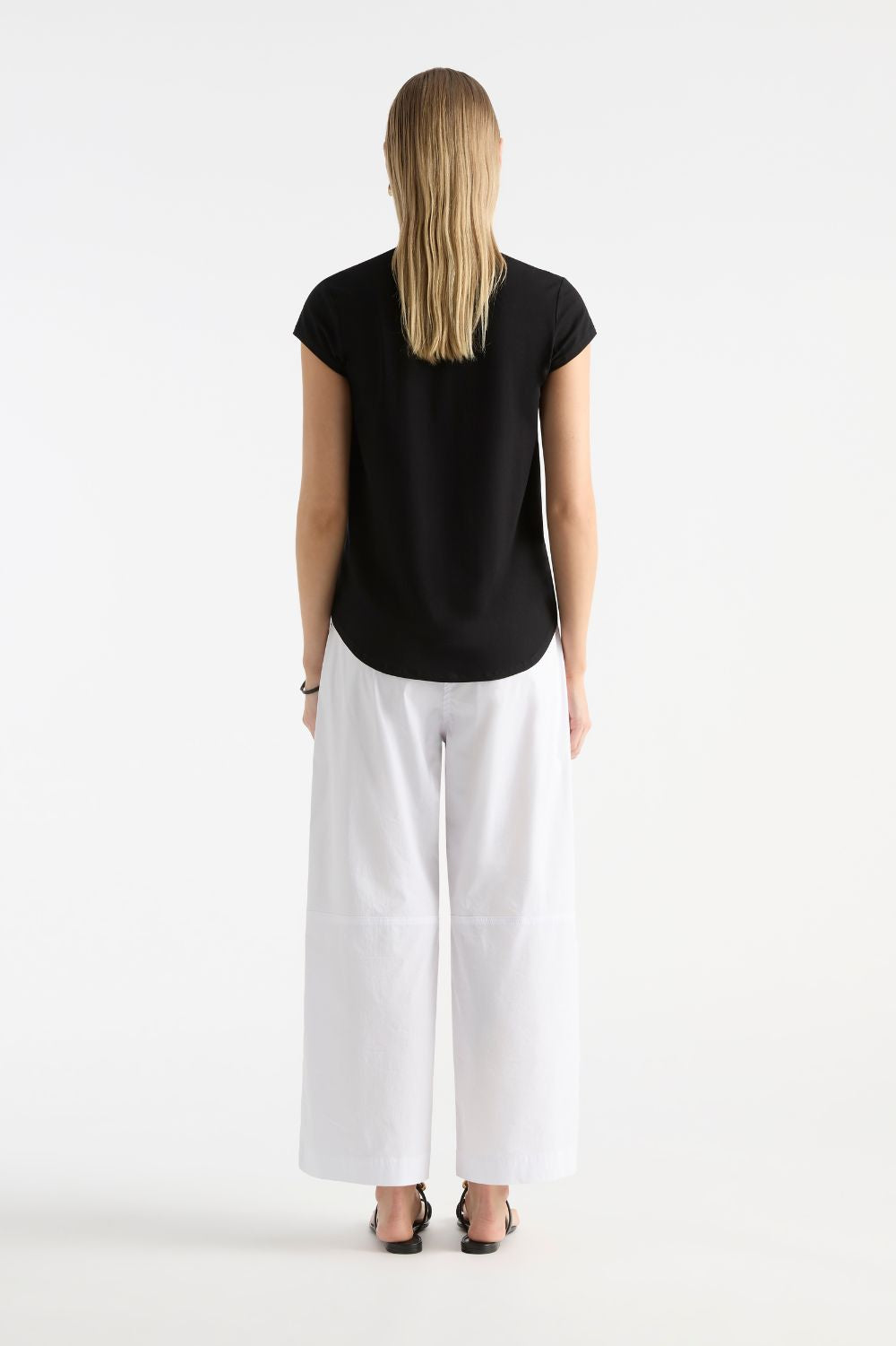 Mela Purdie - Mela Purdie Slice Pace Pant | White - Pants - Silvermaple Boutique