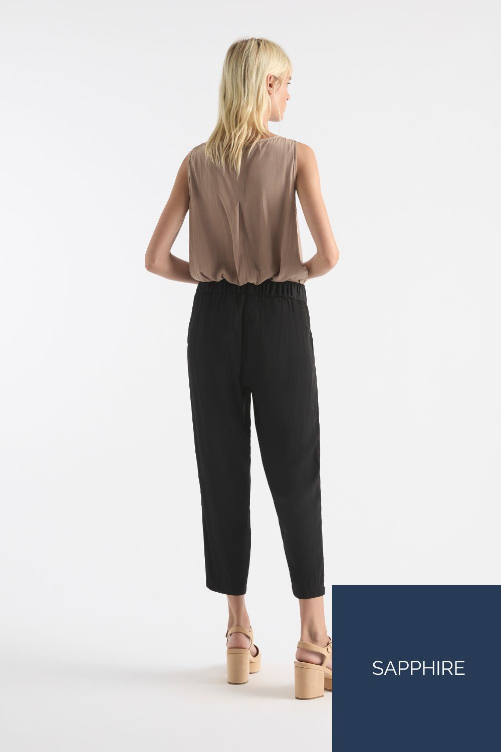 Mela Purdie - Soft Capri | Sapphire - Pants - Silvermaple Boutique