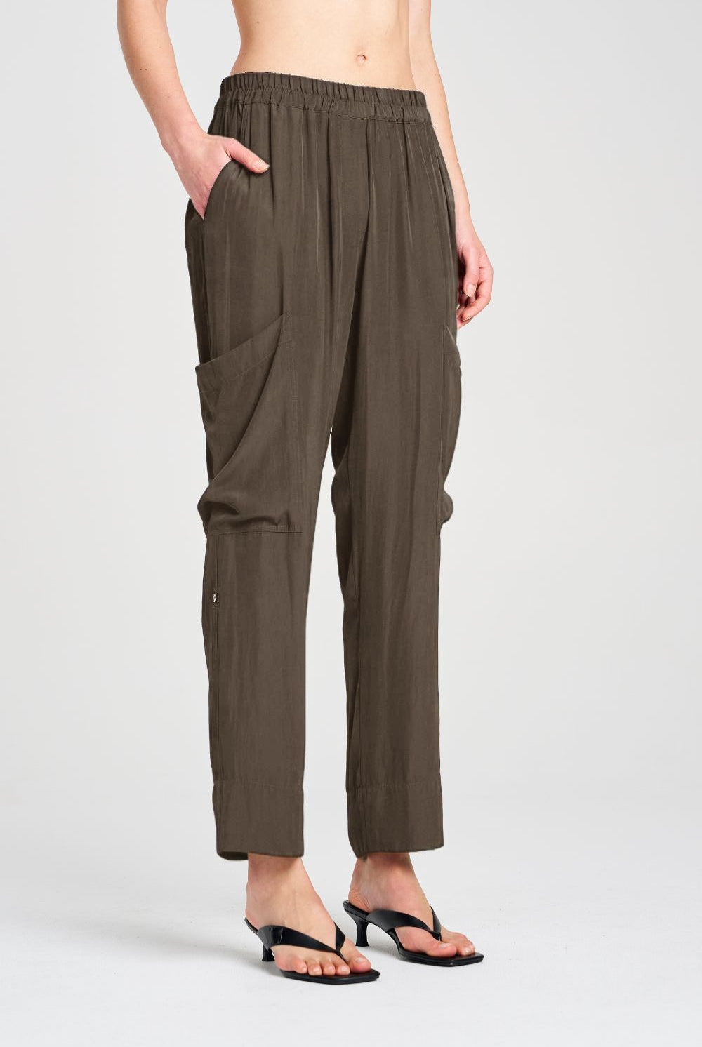 Mela Purdie - Mela Purdie Soft Cargo | Leather - Pants - Silvermaple Boutique