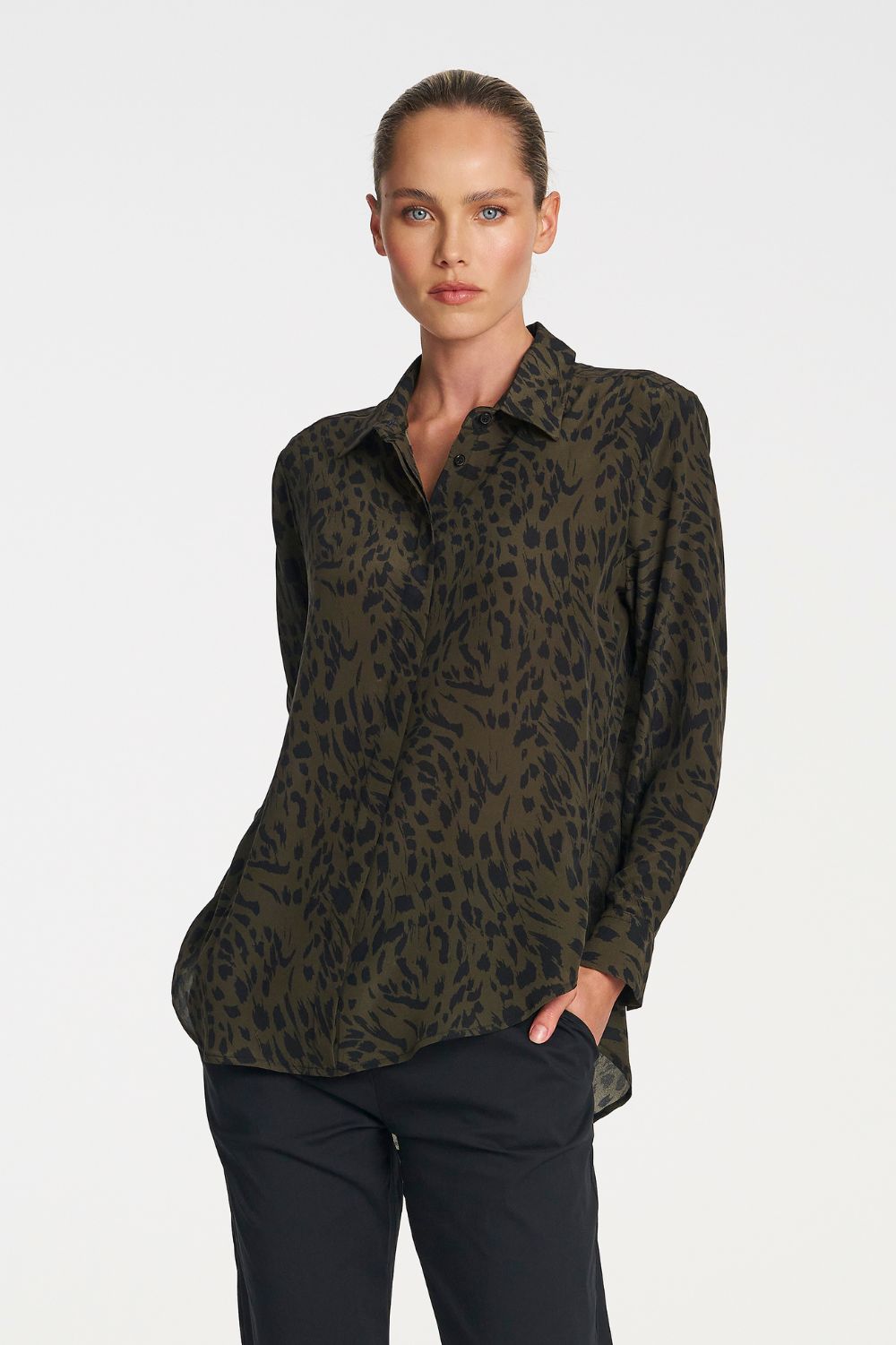 Mela Purdie - Mela Purdie Soft Shirt | Amazon Silk Print - Shirt - Silvermaple Boutique