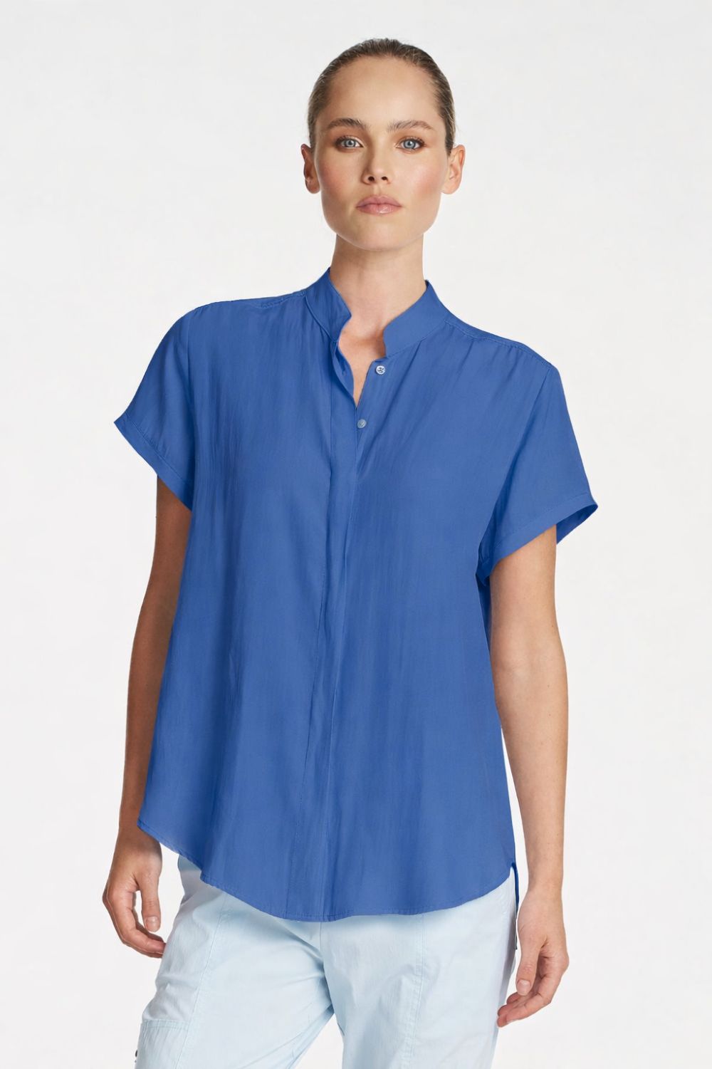 Mela Purdie - Mela Purdie Soft Stand Shirt | Parisian - Shirt - Silvermaple Boutique