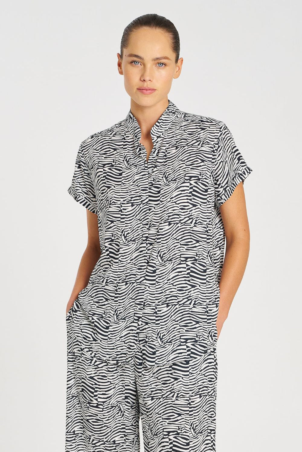 Mela Purdie - Mela Purdie Stand Shirt | Terrain - Shirt - Silvermaple Boutique