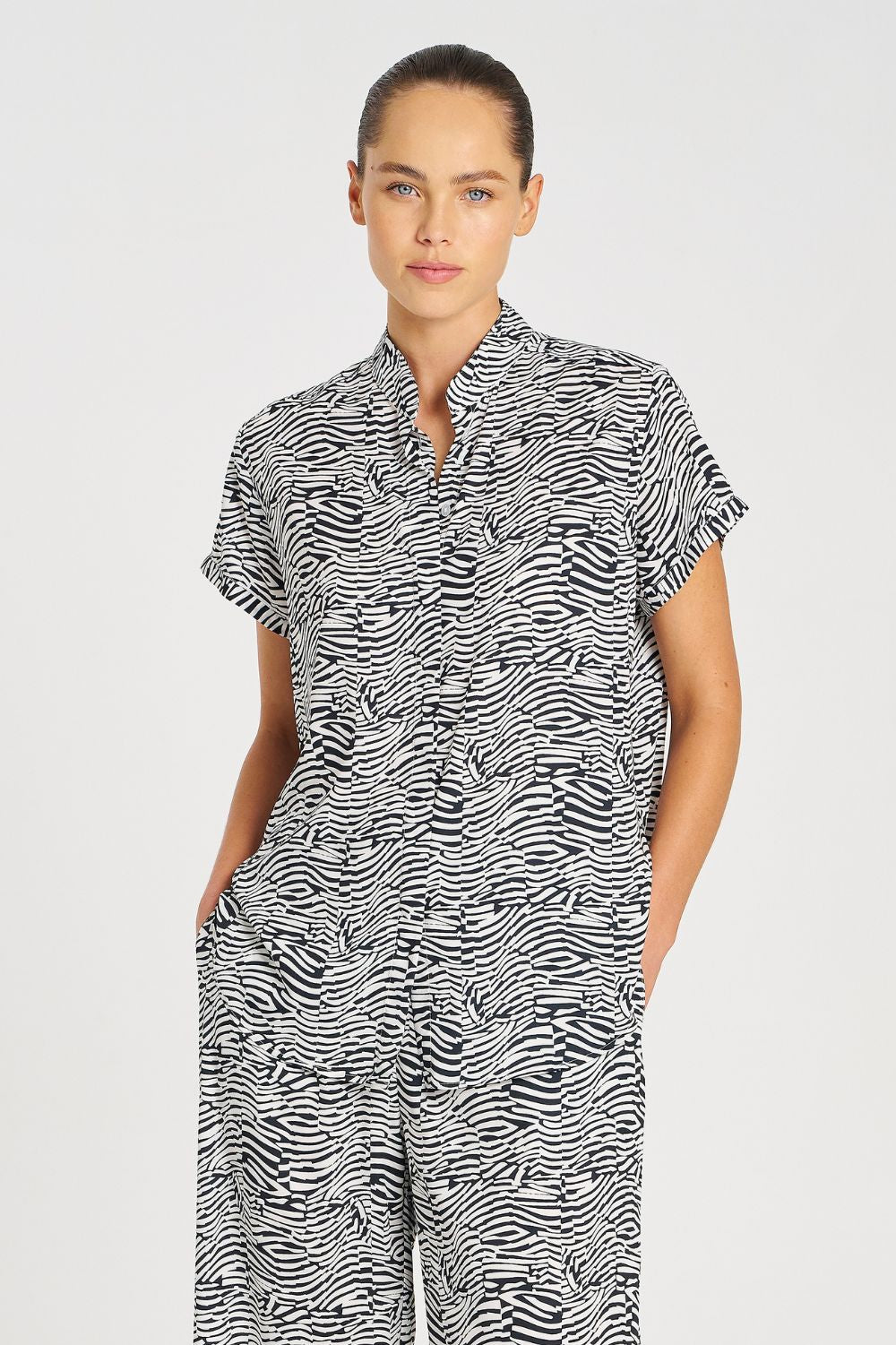Mela Purdie - Mela Purdie Stand Shirt | Terrain - Shirt - Silvermaple Boutique