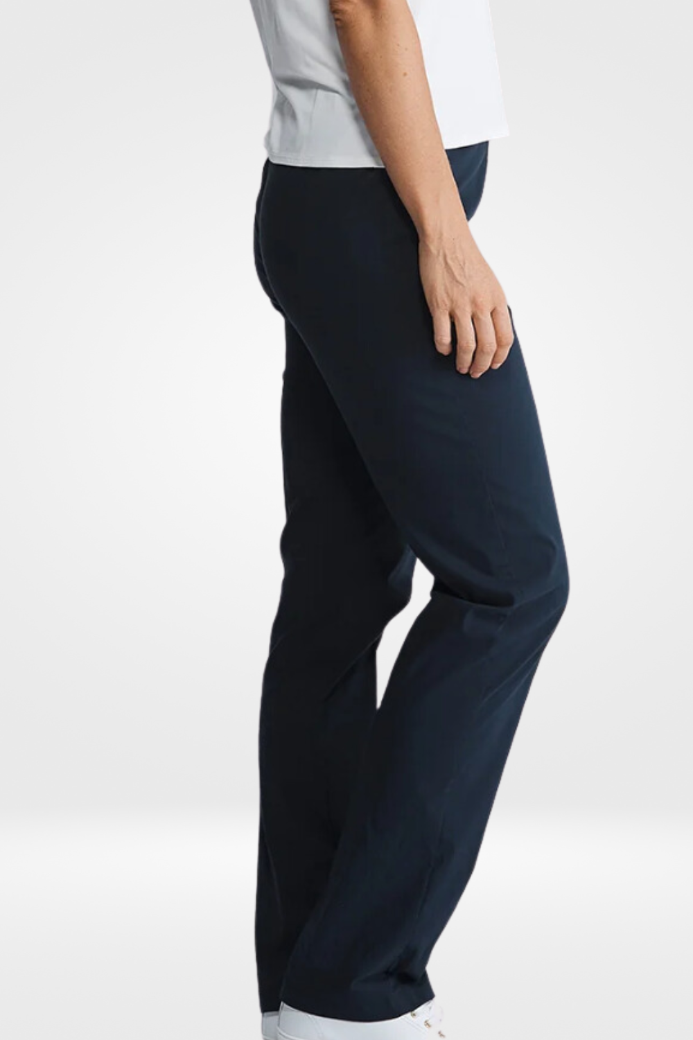 Mela Purdie - Straight Pant Microprene | Navy - Pants - Silvermaple Boutique