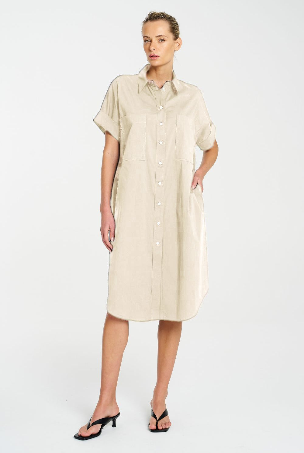 Mela Purdie - Mela Purdie Stud Shell Dress | Biscotti - Dress - Silvermaple Boutique