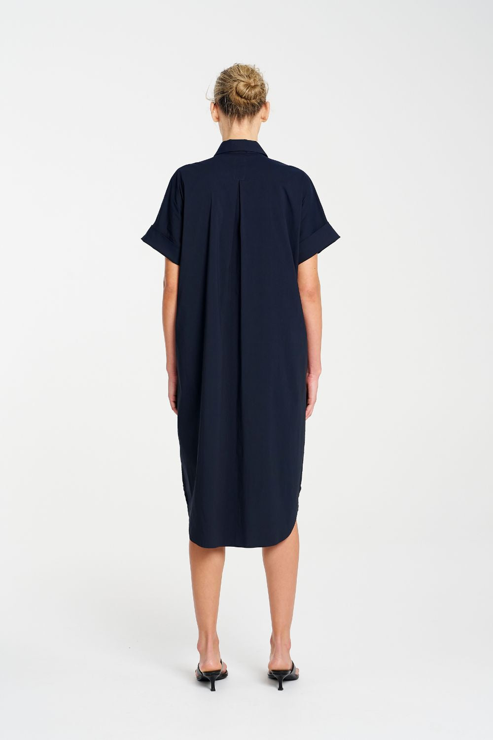 Mela Purdie - Mela Purdie Stud Shell Dress | Navy - Dress - Silvermaple Boutique
