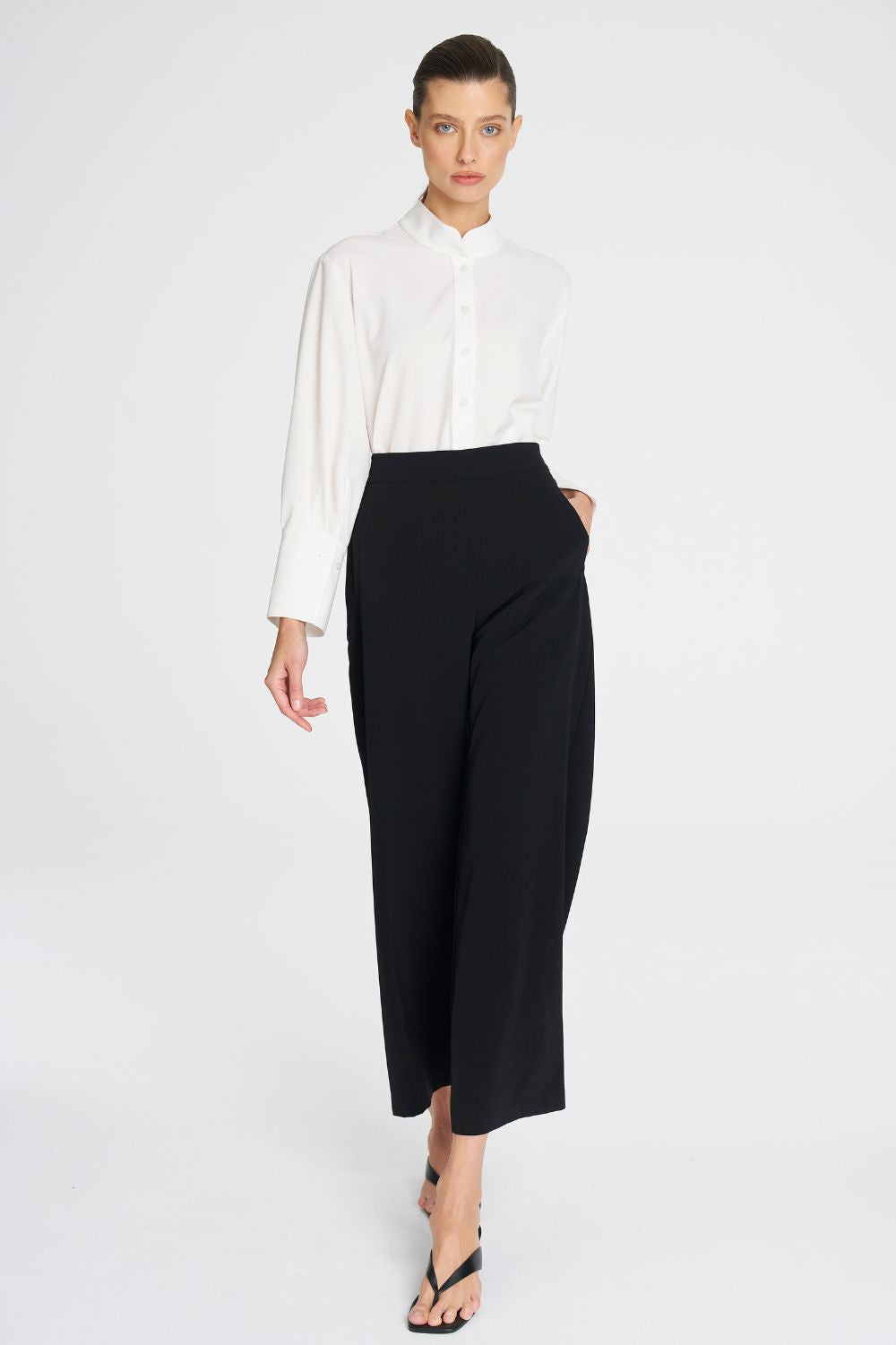 Mela Purdie - Mela Purdie Suit Pant | Black - Pants - Silvermaple Boutique