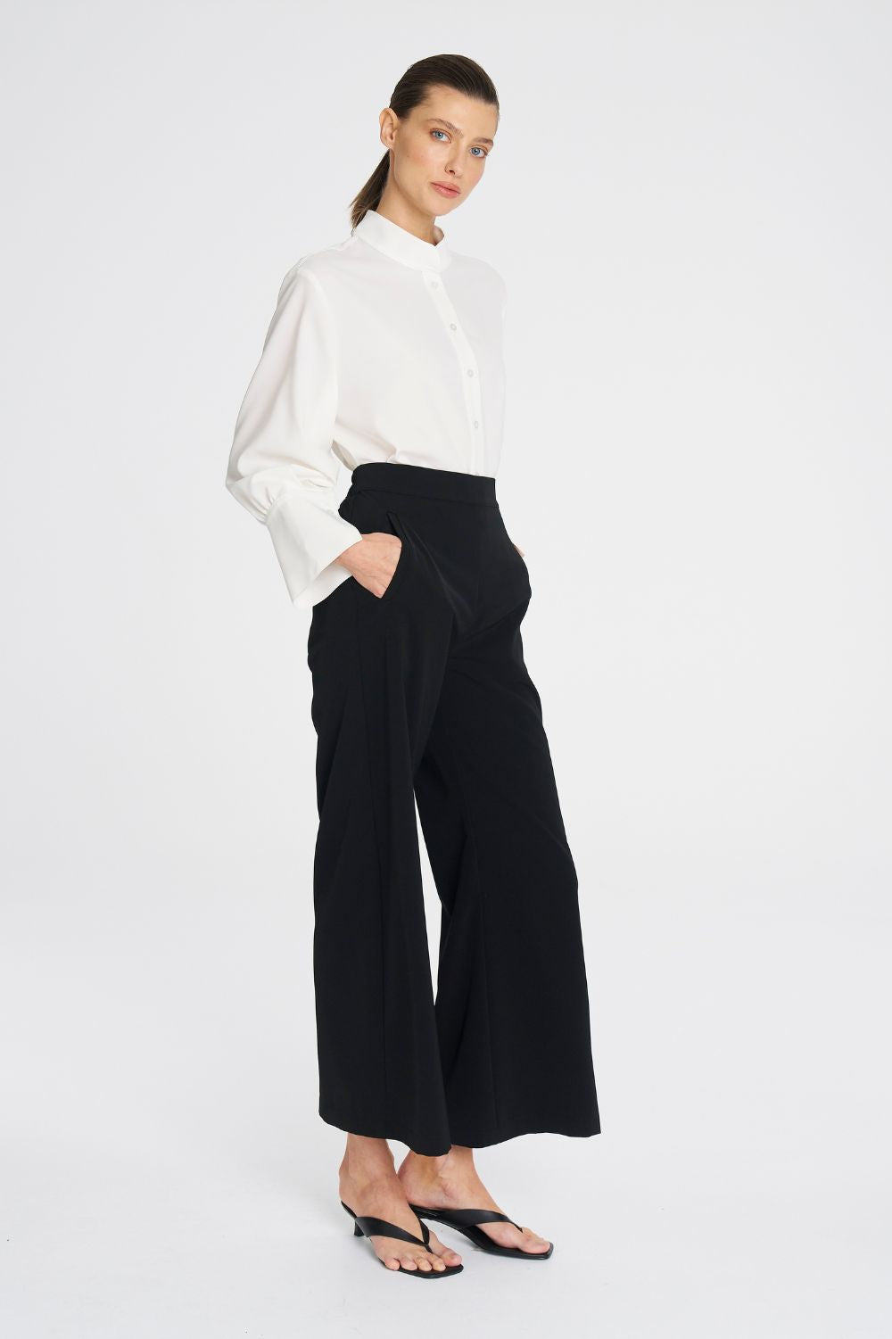 Mela Purdie - Mela Purdie Suit Pant | Black - Pants - Silvermaple Boutique