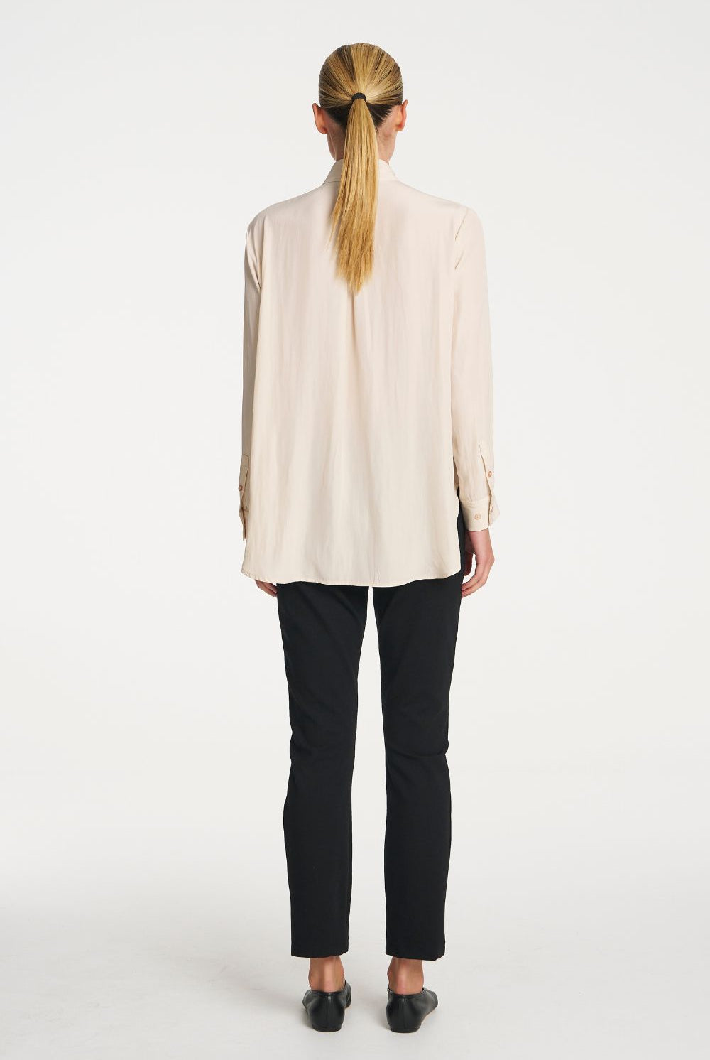 Mela Purdie - Mela Purdie Swish Tab Shirt | Vanilla - Shirt - Silvermaple Boutique