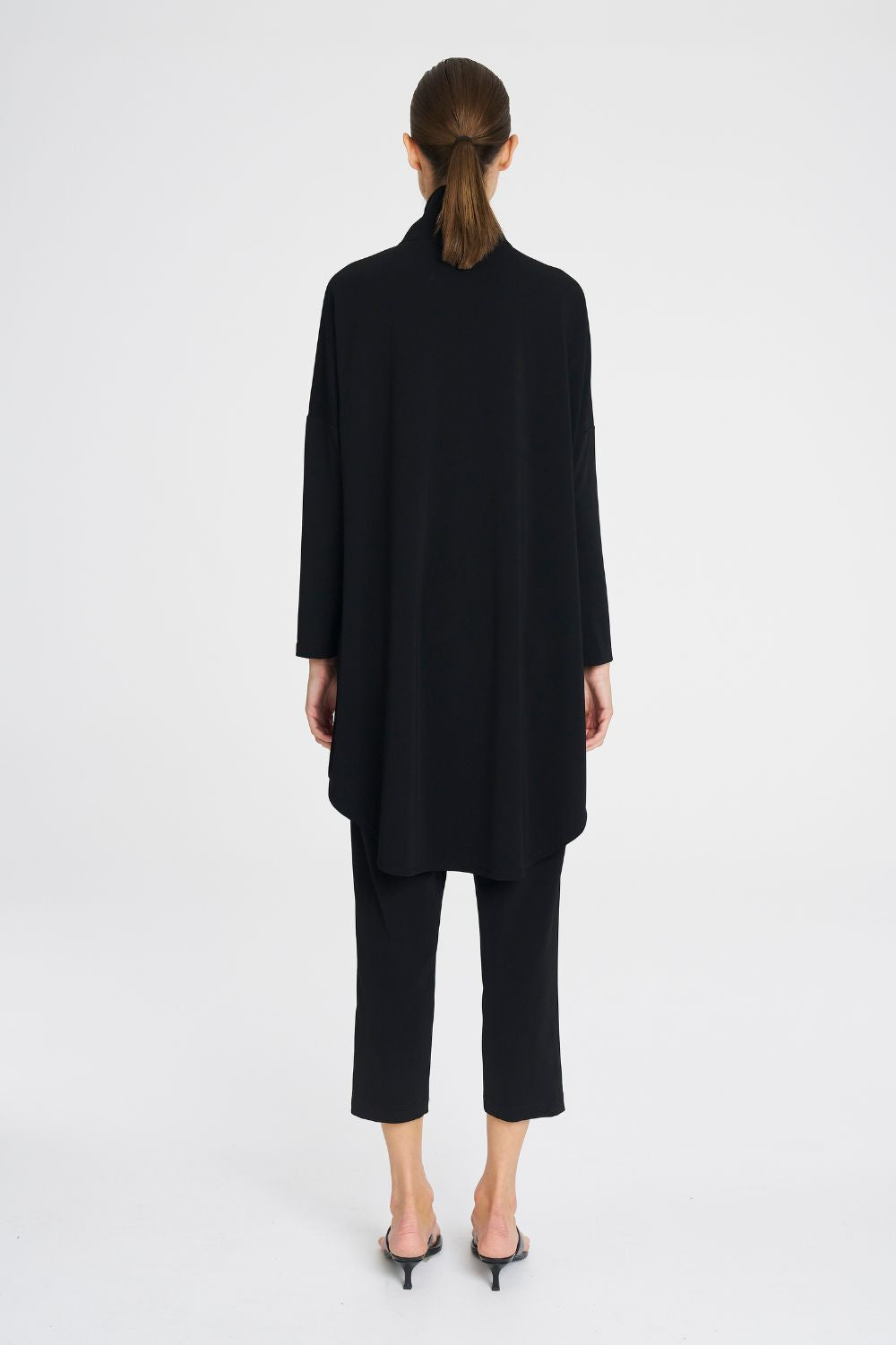 Mela Purdie - Mela Purdie Tab Funnel Jacket | Black - Jacket - Silvermaple Boutique