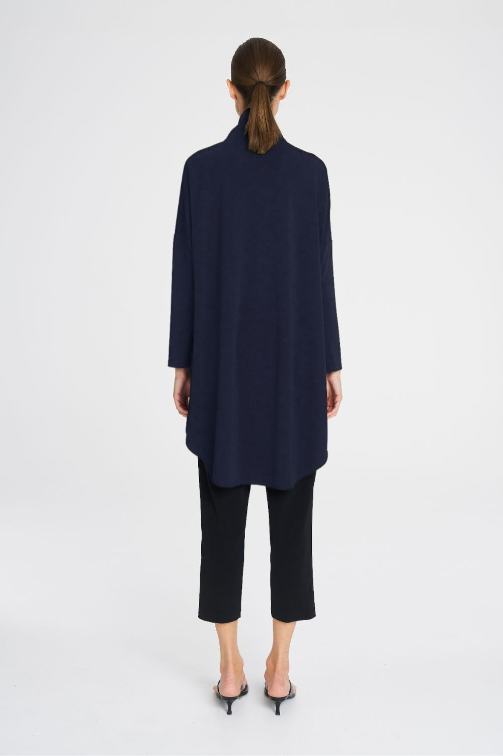 Mela Purdie - Mela Purdie Tab Funnel Jacket | True Navy - Jacket - Silvermaple Boutique