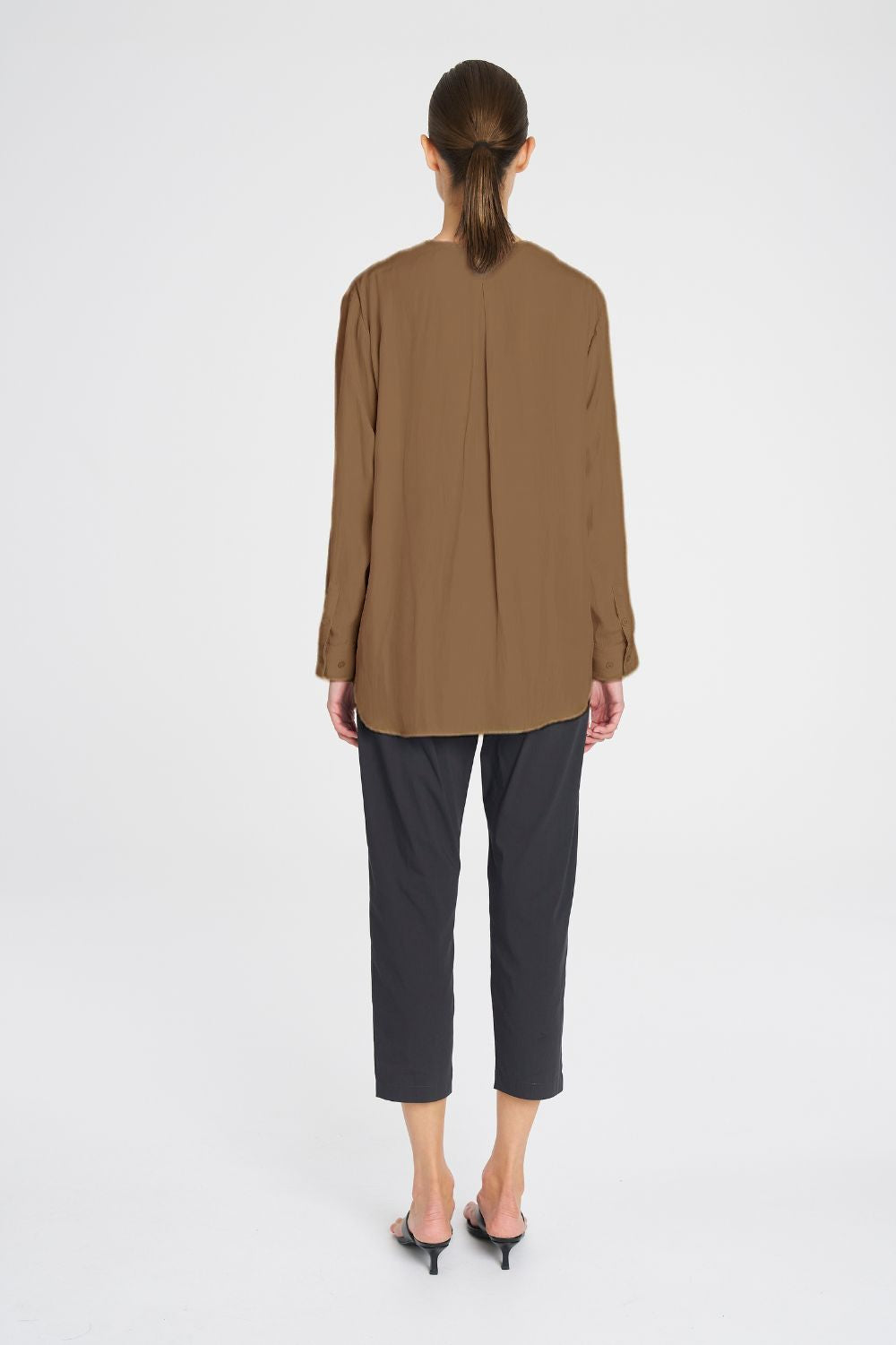 Mela Purdie - Mela Purdie Tab Shirt | Tannin - Shirt - Silvermaple Boutique