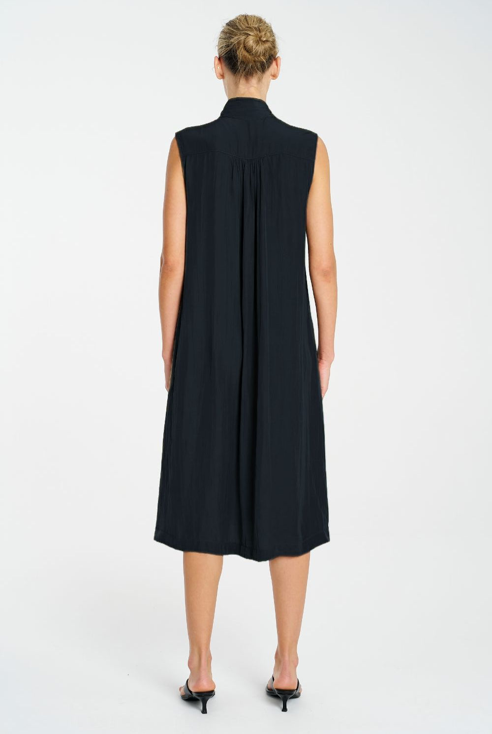 Mela Purdie - Mela Purdie Tab Slide Dress | Navy - Dress - Silvermaple Boutique