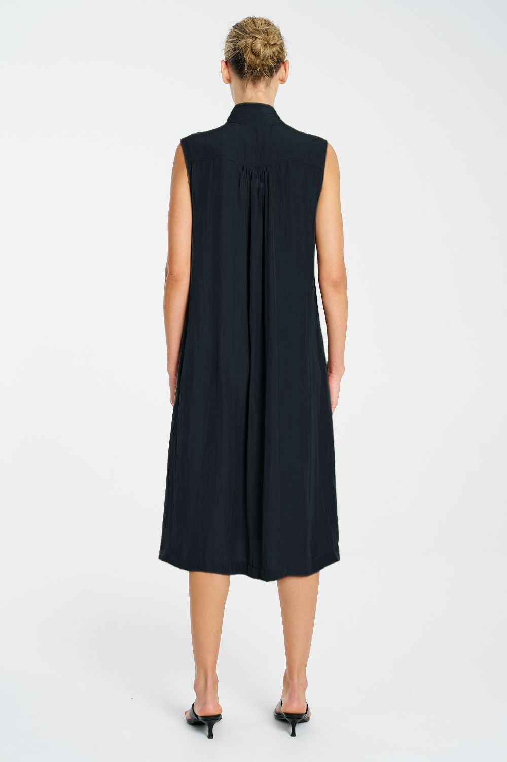 Mela Purdie - Mela Purdie Tab Slide Dress | Navy - Dress - Silvermaple Boutique