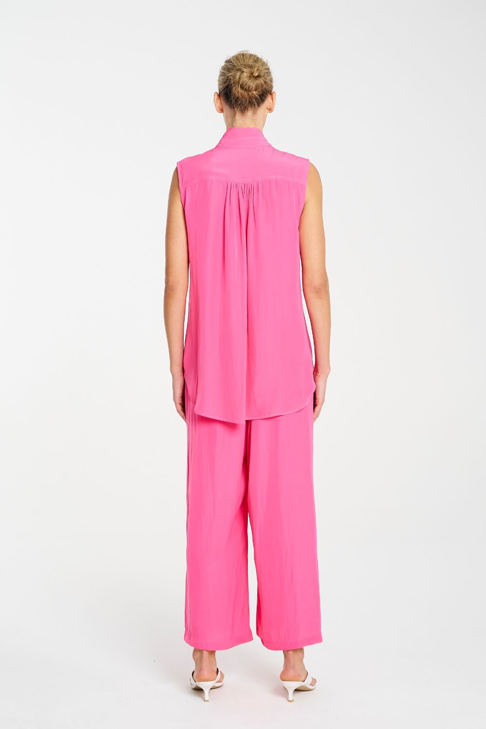 Mela Purdie - Mela Purdie Tab Slide Tank | Hot Pink - Top - Silvermaple Boutique