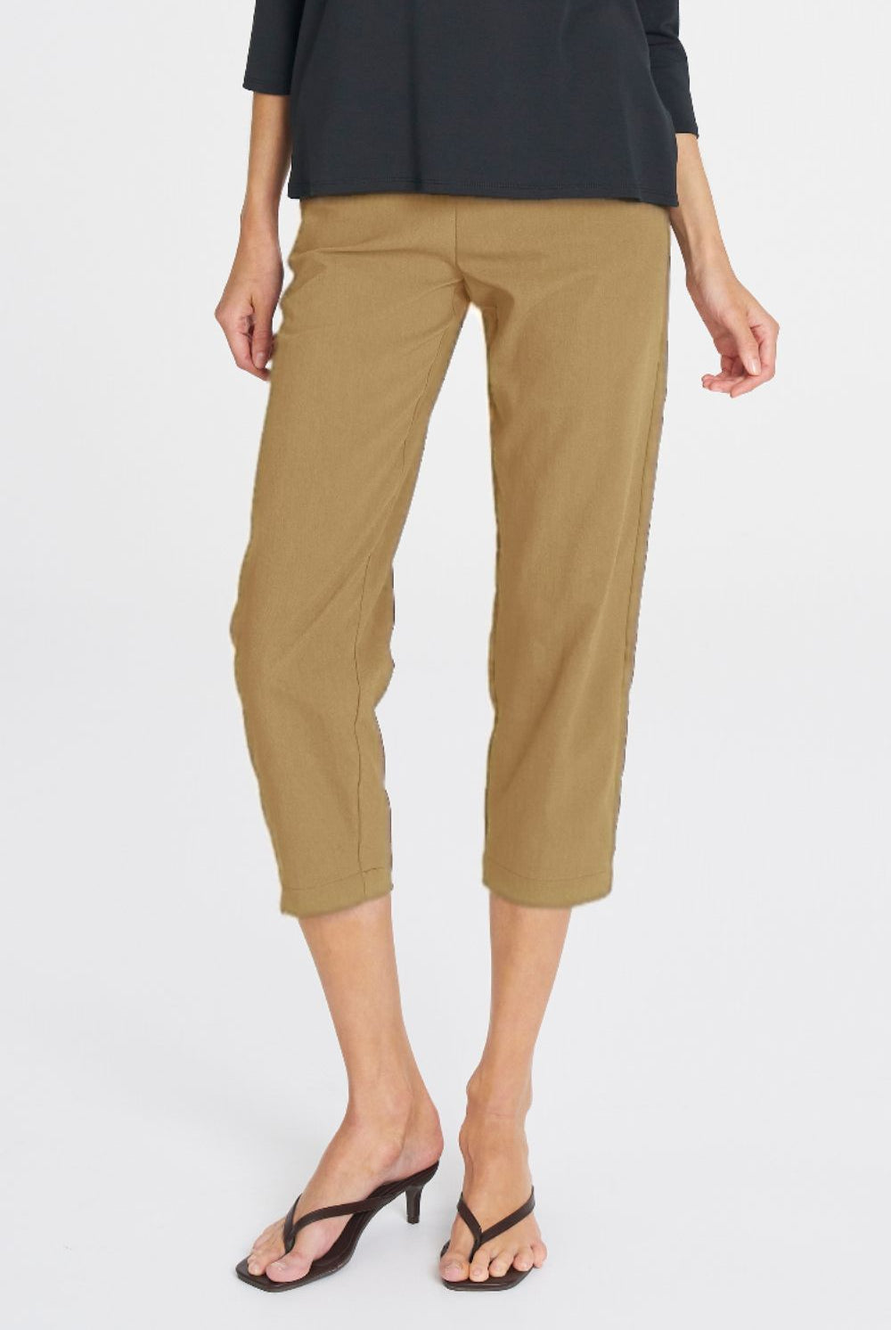 Mela Purdie - Mela Purdie Tapered Flat Pant | Trench - Pants - Silvermaple Boutique