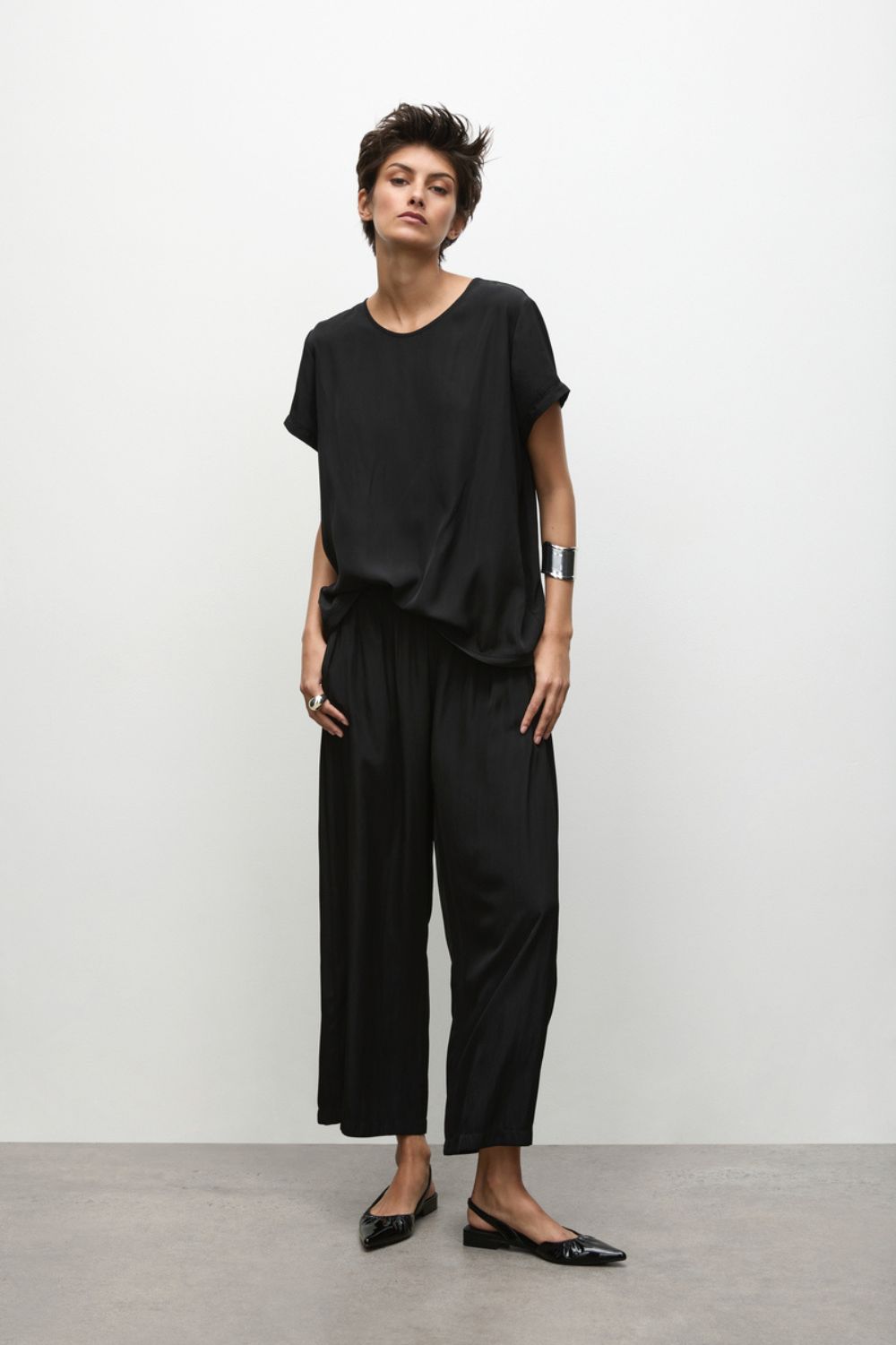 Mela Purdie - Transit T | Black - Top - Silvermaple Boutique