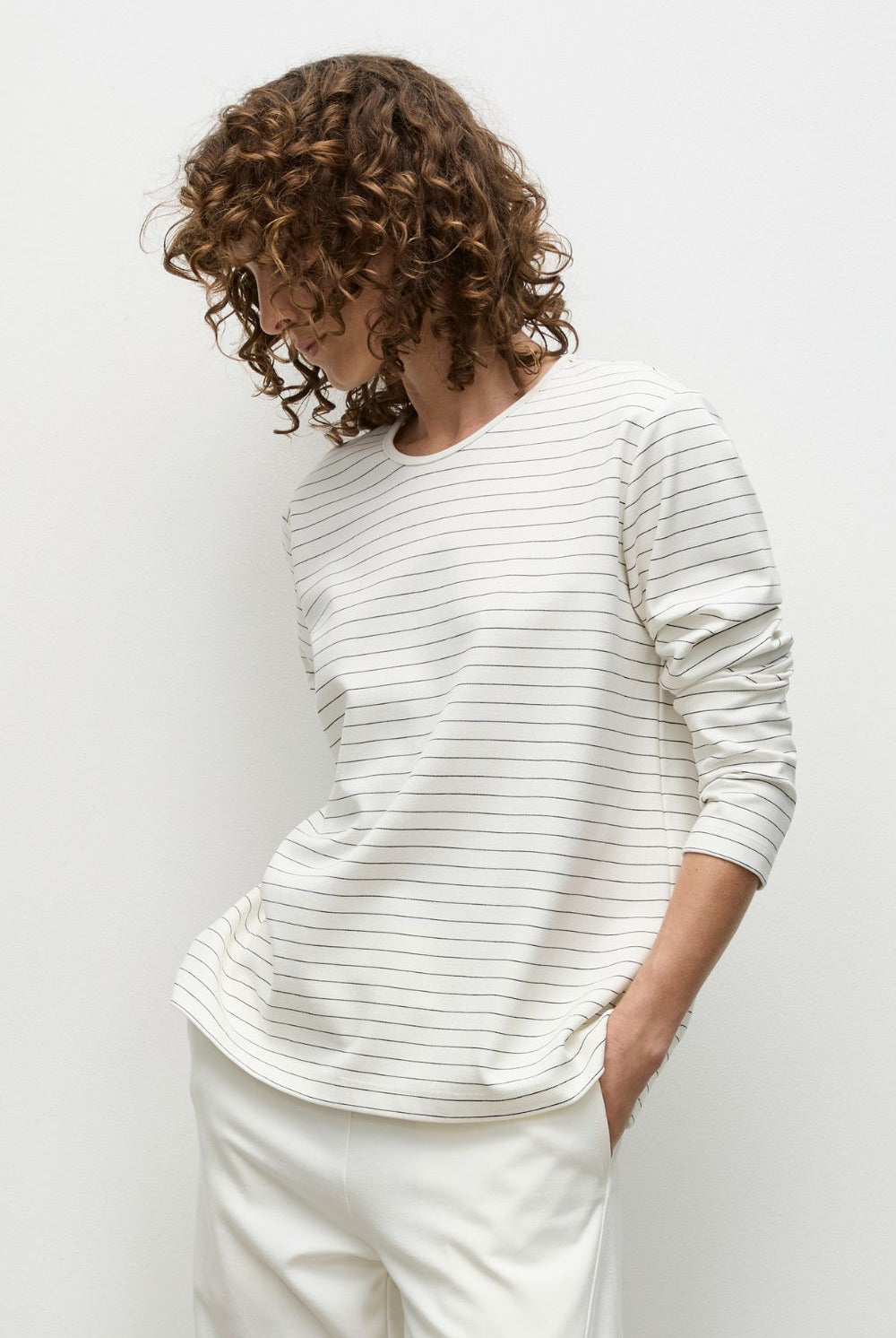 Mela Purdie - Trunk Sweater | Cream/Black - Jumper - Silvermaple Boutique