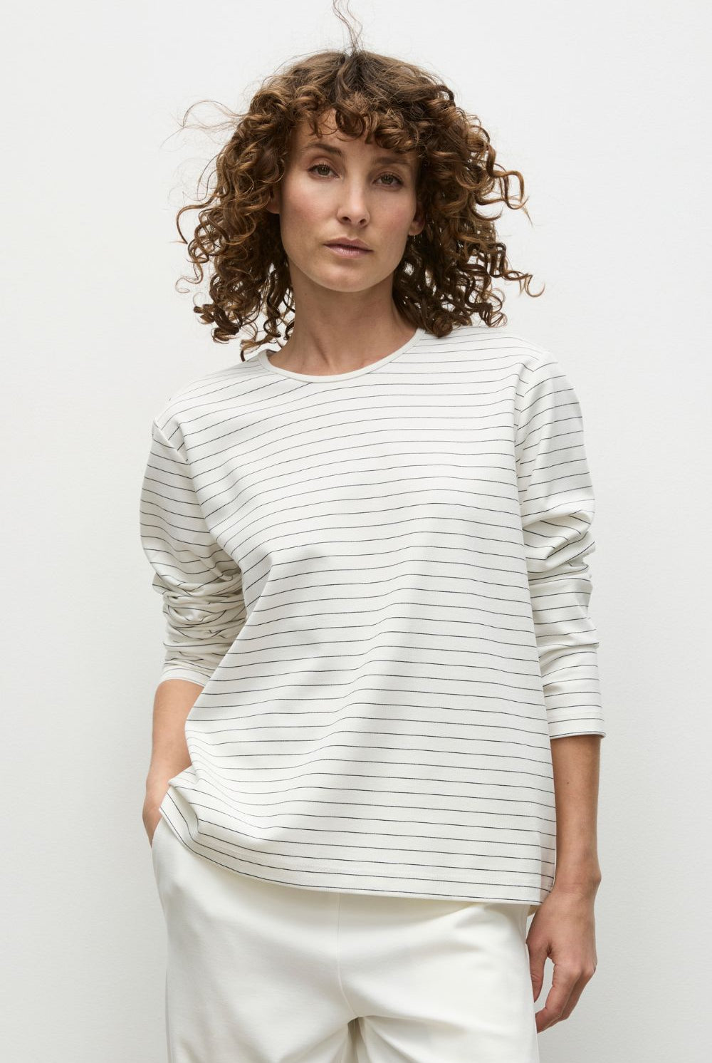 Mela Purdie - Trunk Sweater | Cream/Black - Jumper - Silvermaple Boutique