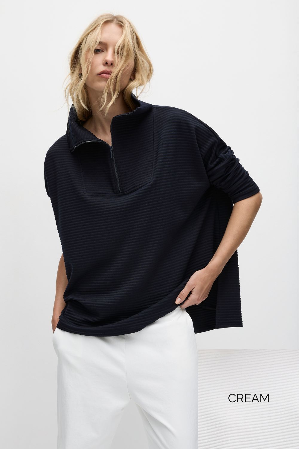 Mela Purdie - Tube Sweater | Cream - Jumper - Silvermaple Boutique