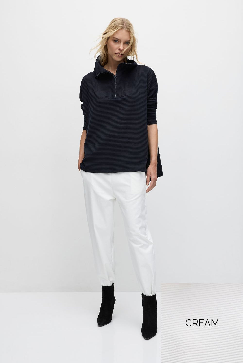 Mela Purdie - Tube Sweater | Cream - Jumper - Silvermaple Boutique