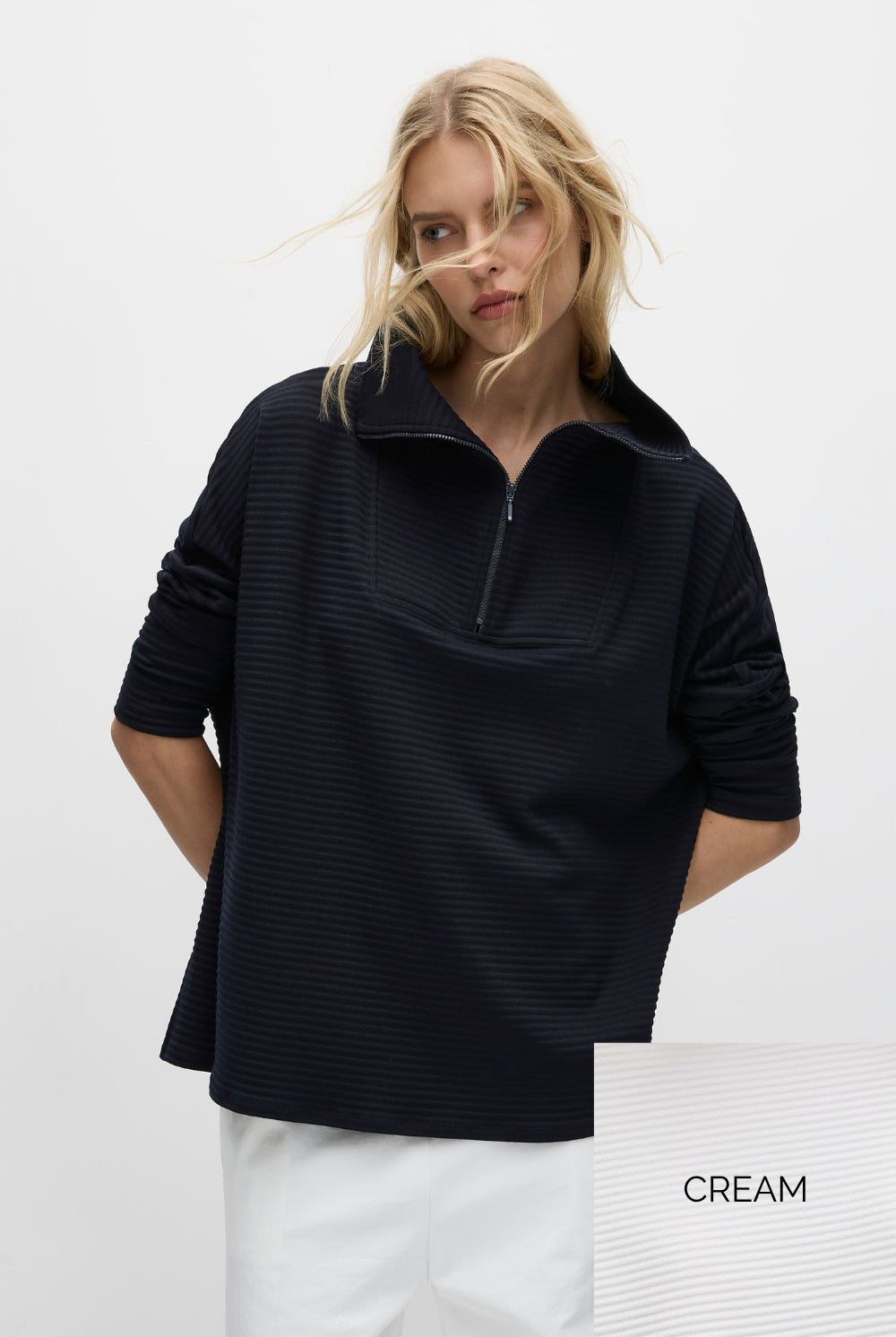 Mela Purdie - Tube Sweater | Cream - Jumper - Silvermaple Boutique