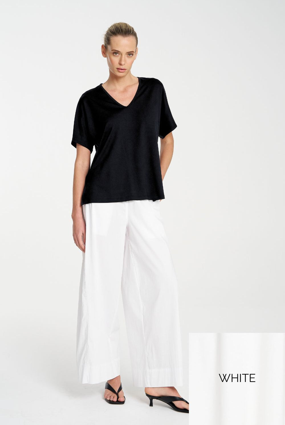 Mela Purdie - Mela Purdie Wedge Shell | White - Top - Silvermaple Boutique