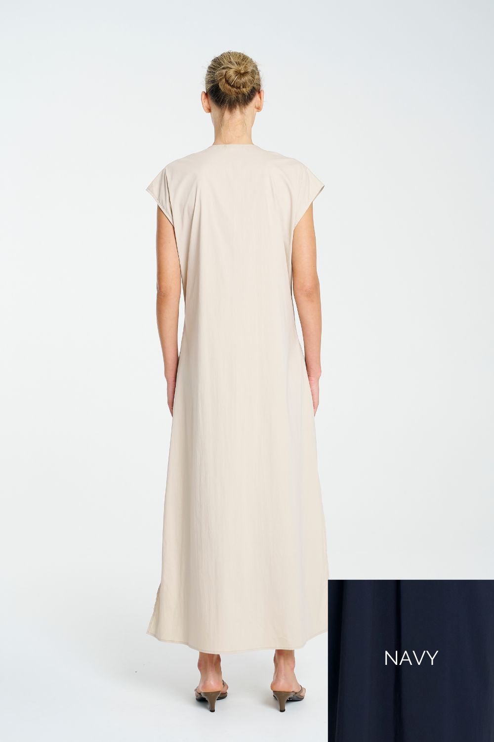 Mela Purdie - Mela Purdie Zip Slice Dress | Navy - Dress - Silvermaple Boutique