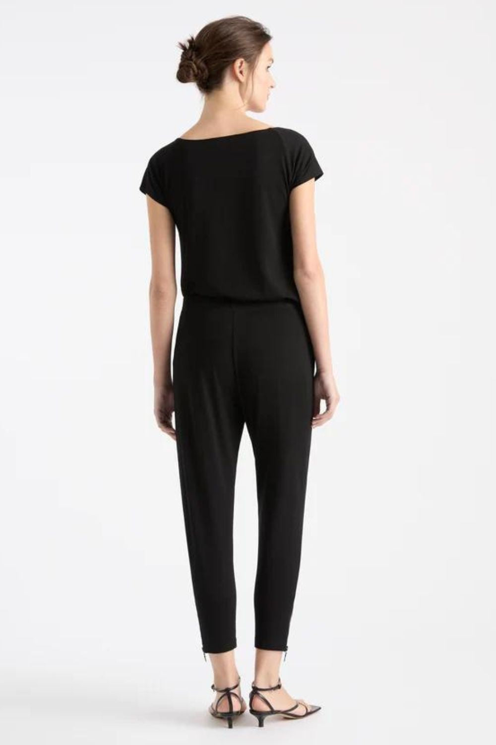 Mela Purdie - Zip Stiletto Pant | Black - Pants - Silvermaple Boutique