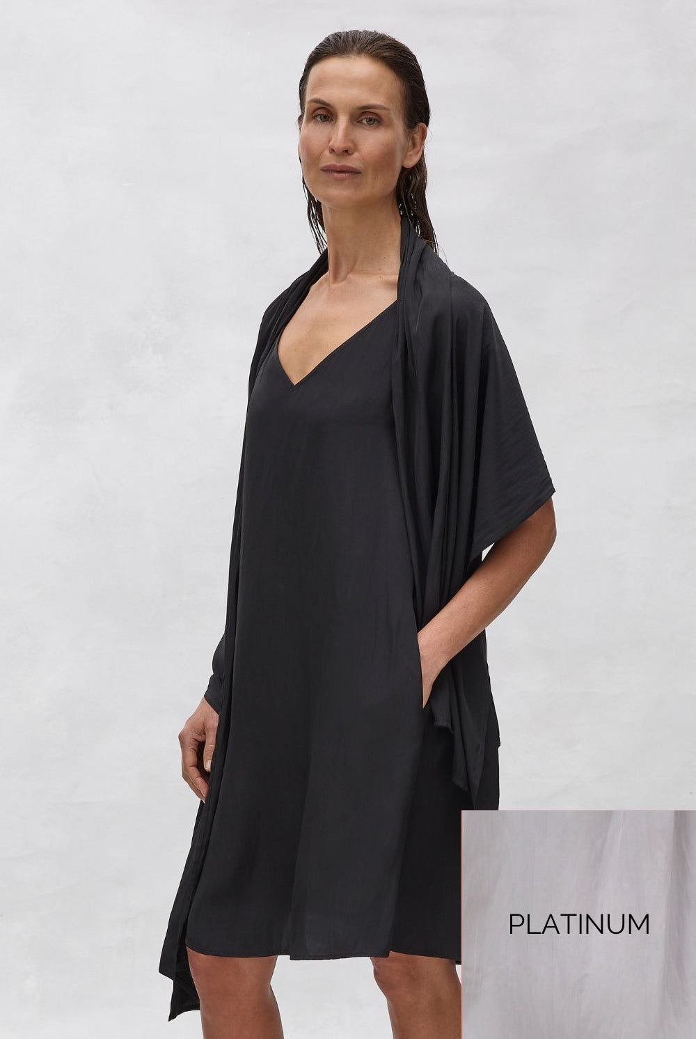 Mela Purdie - Breeze Wrap | Platinum - Wrap - Silvermaple Boutique