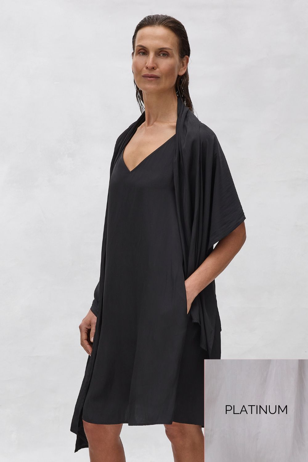 Mela Purdie - Breeze Wrap | Platinum - Wrap - Silvermaple Boutique