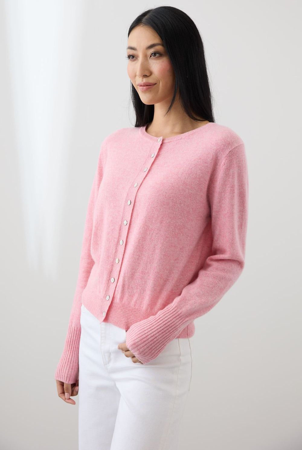 Mia Fratino - Essential Slim Cardi | Petal - Cardigan - Silvermaple Boutique
