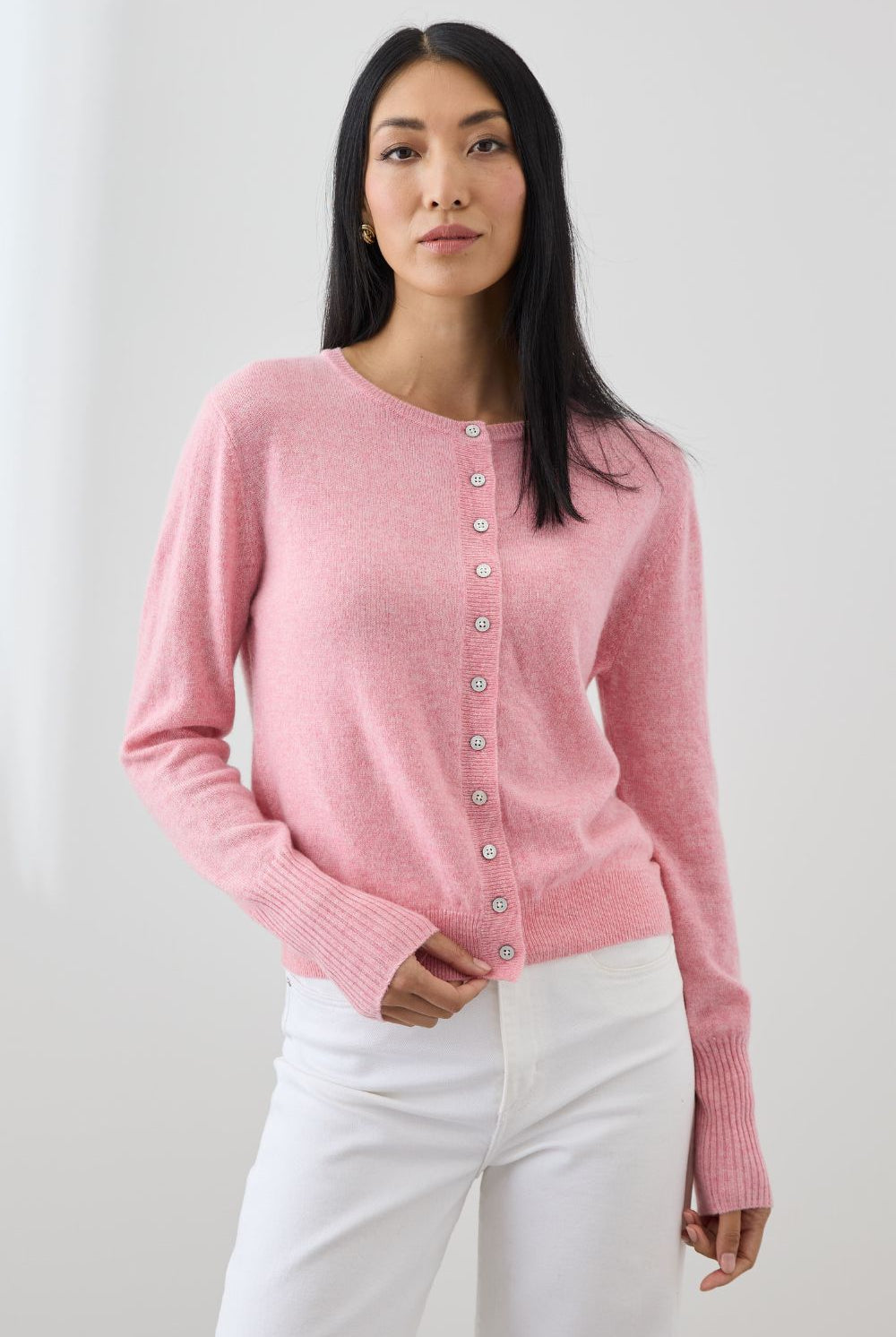 Mia Fratino - Essential Slim Cardi | Petal - Cardigan - Silvermaple Boutique