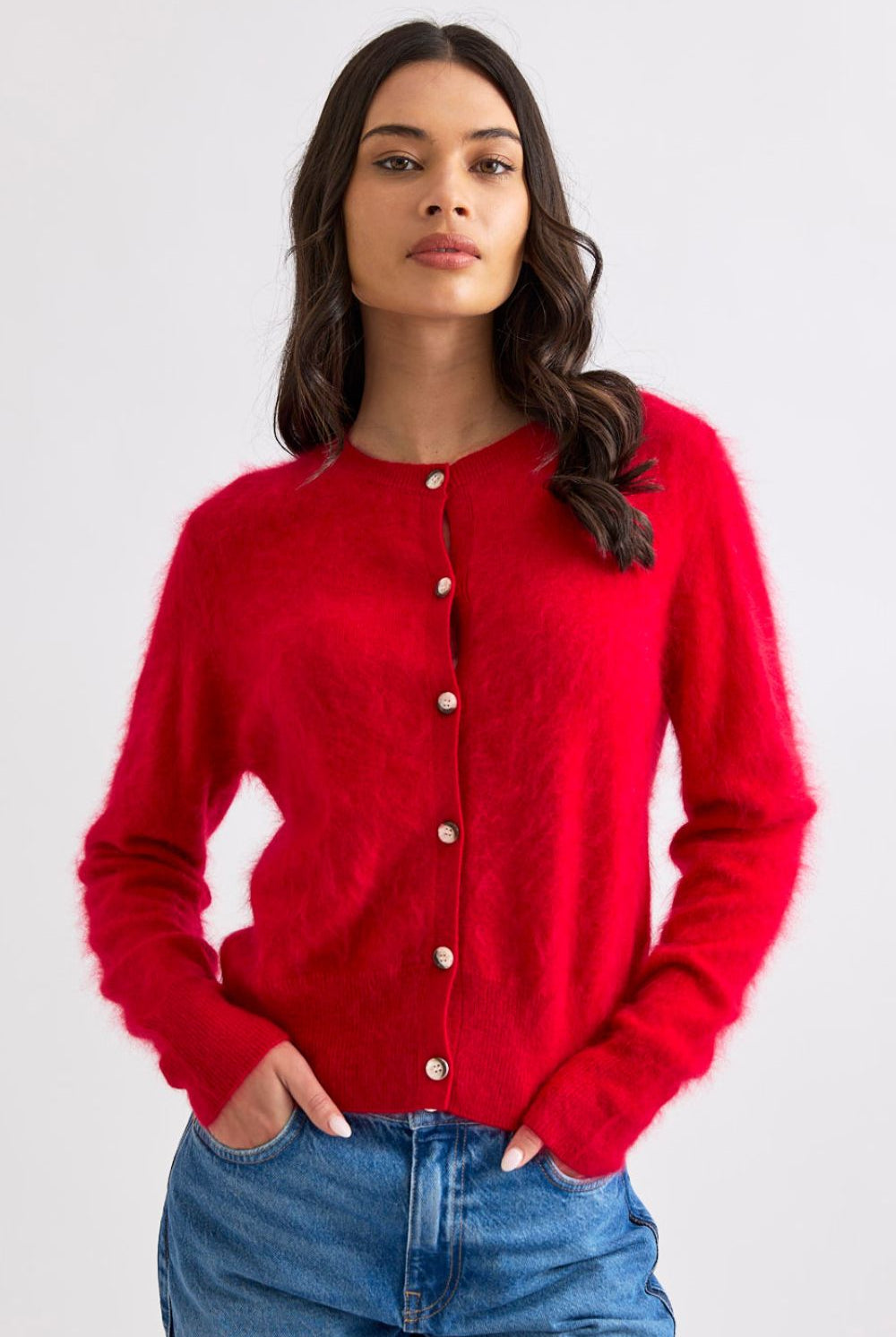 Mia Fratino - Mia Fratino Sierra Cardi | Scarlet - Cardigan - Silvermaple Boutique