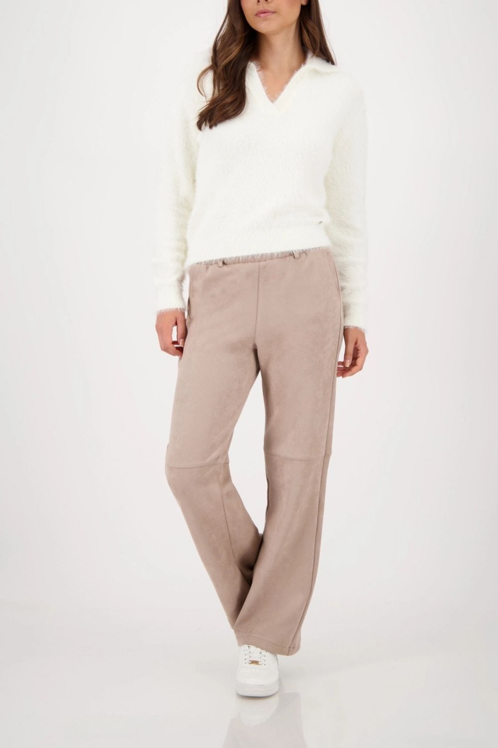 Monari - Monari Plush Polo Sweater | Cashmere - Jumper - Silvermaple Boutique