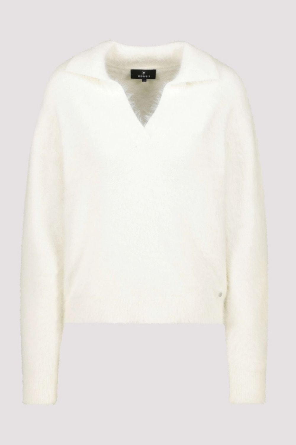 Monari - Monari Plush Polo Sweater | Cashmere - Jumper - Silvermaple Boutique