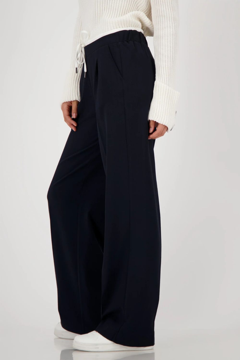 Monari - Monari Straight Leg Trousers | Night Sky - Pants - Silvermaple Boutique